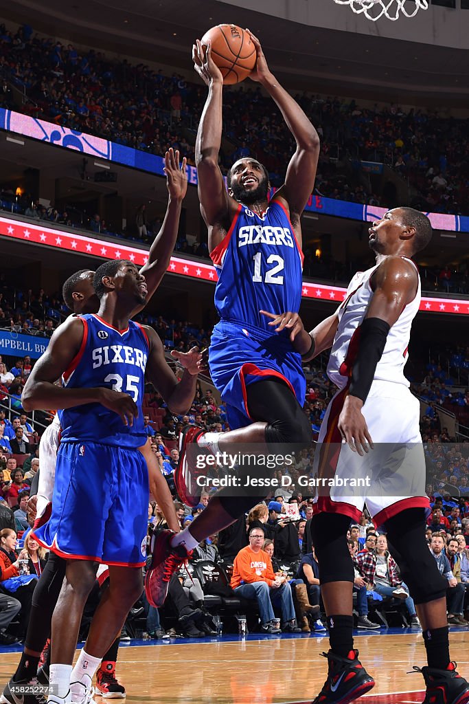 Miami Heat v Philadelphia 76ers