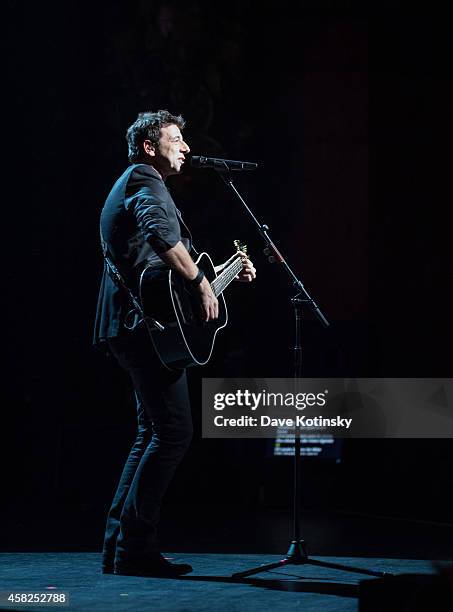 Patrick Bruel performs in concert at Beacon Theatre on November 1, 2014 in New York City.