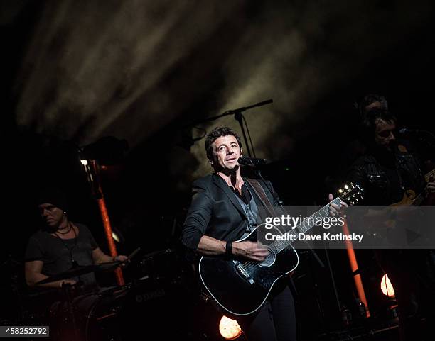 Patrick Bruel performs in concert at Beacon Theatre on November 1, 2014 in New York City.