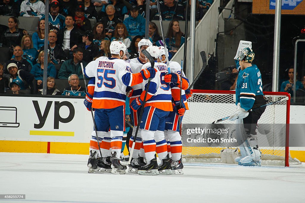 New York Islanders v San Jose Sharks