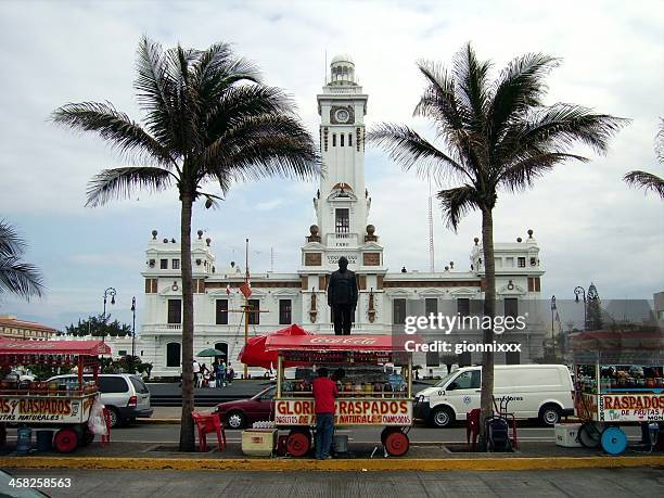 shave ice sellers, veracruz mexico - veracruz mexico stock pictures, royalty-free photos & images