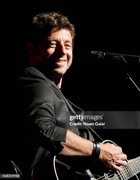 Singer Patrick Bruel performs in concert at Beacon Theatre on November 1, 2014 in New York City.