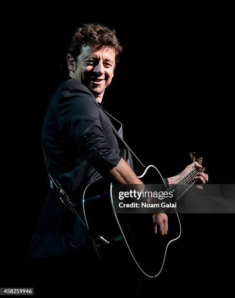 Singer Patrick Bruel performs in concert at Beacon Theatre on November 1, 2014 in New York City.