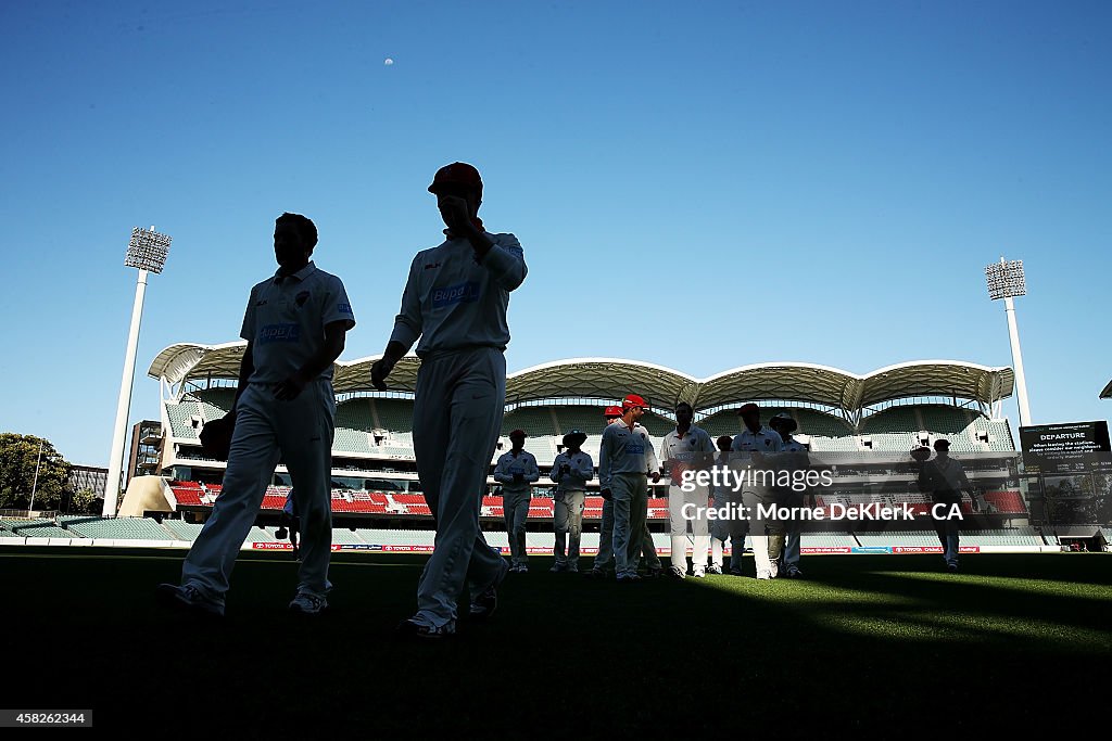 SA v QLD - Sheffield Shield: Day 3