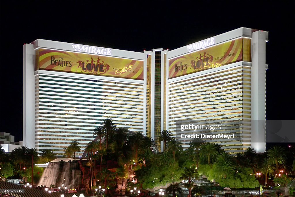 Mirage Luxus-hotel casino in Las Vegas