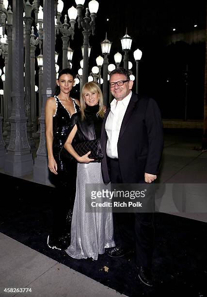 Actress Liberty Ross and guests attend the 2014 LACMA Art + Film Gala honoring Barbara Kruger and Quentin Tarantino presented by Gucci at LACMA on...