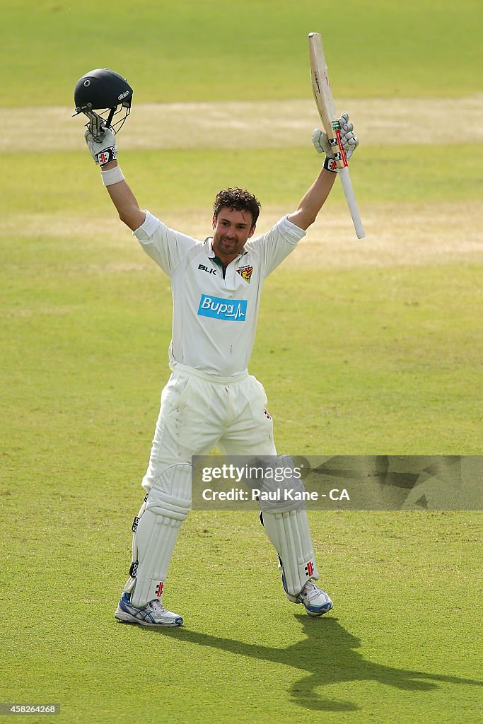 WA v TAS - Sheffield Shield - Day 3