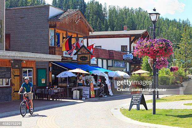 kimberley british columbia platzl - terrace british columbia stock pictures, royalty-free photos & images