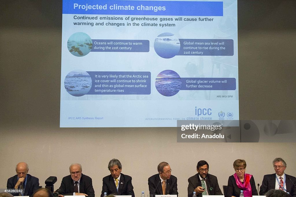 Fifth assessment report of Intergovernmental Panel on Climate Change