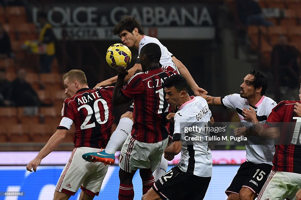 AC Milan v US Citta di Palermo - Serie A