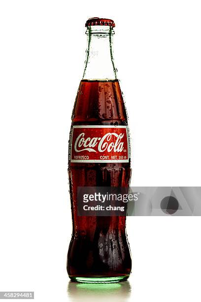 coca cola - cola bottle foto e immagini stock