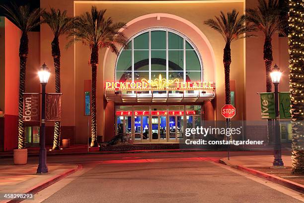 pickford movie theatre cathedral city - the past 2013 film stock pictures, royalty-free photos & images