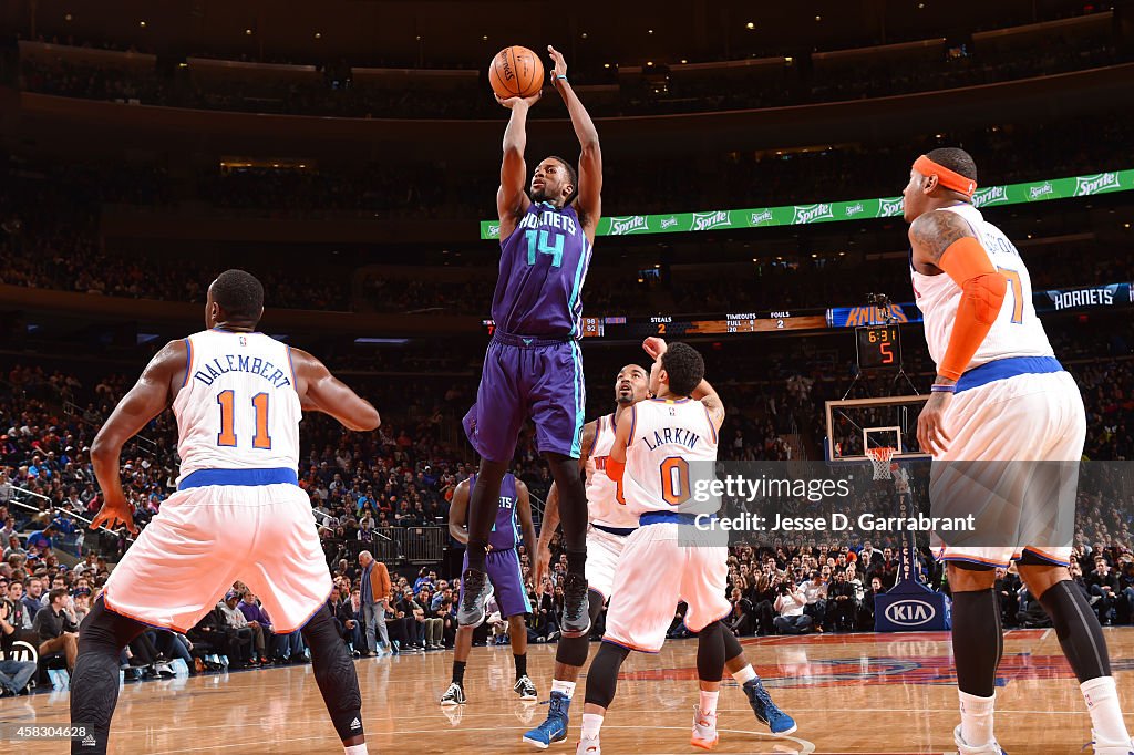 Charlotte Hornets v New York Knicks 
508084169
 	Charlotte Hornets v New York Knicks