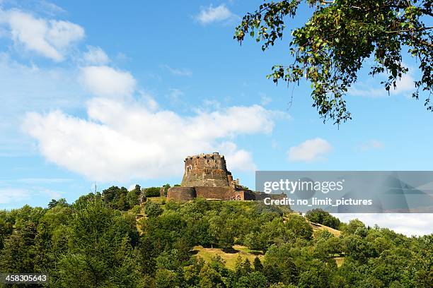 château de murol - puy de dome photos et images de collection