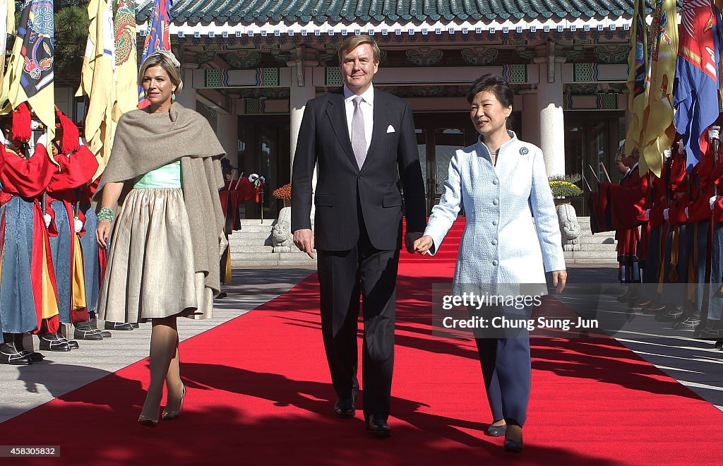 King Willem-Alexander Of Netherland Visits South Korea - Day 2