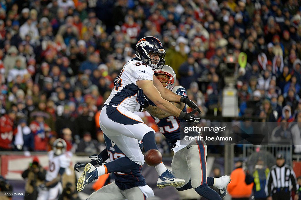 DENVER BRONCOS VS NEW ENGLAND PATRIOTS