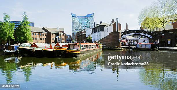canales - birmingham condado de west midlands fotografías e imágenes de stock