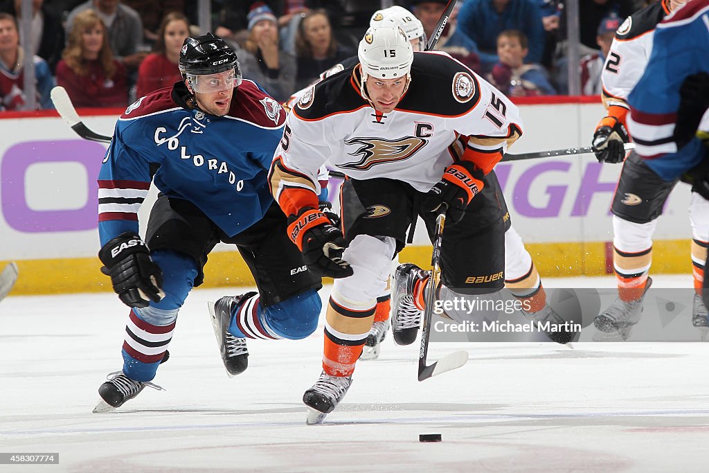 Anaheim Ducks v Colorado Avalanche