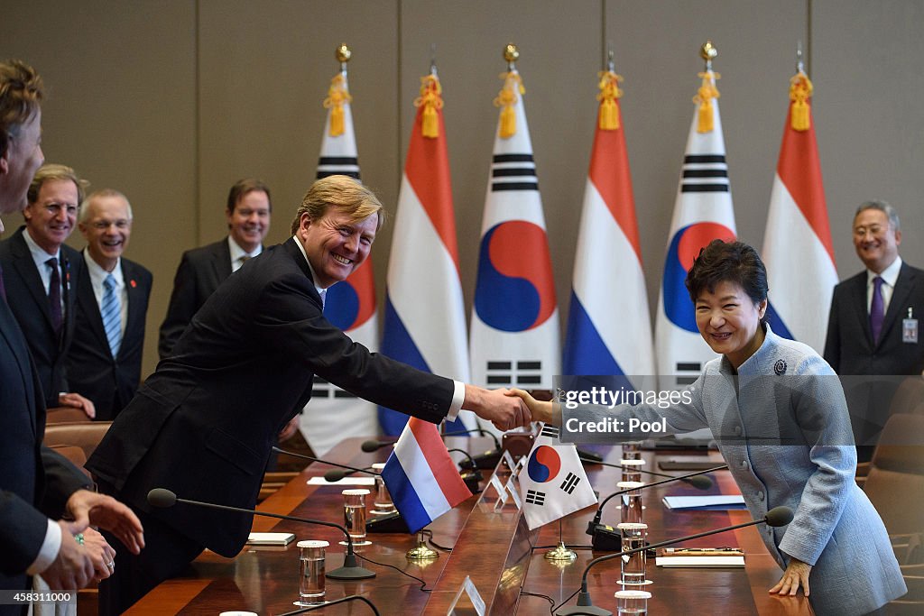 King Willem-Alexander Of Netherland Visits South Korea - Day 2