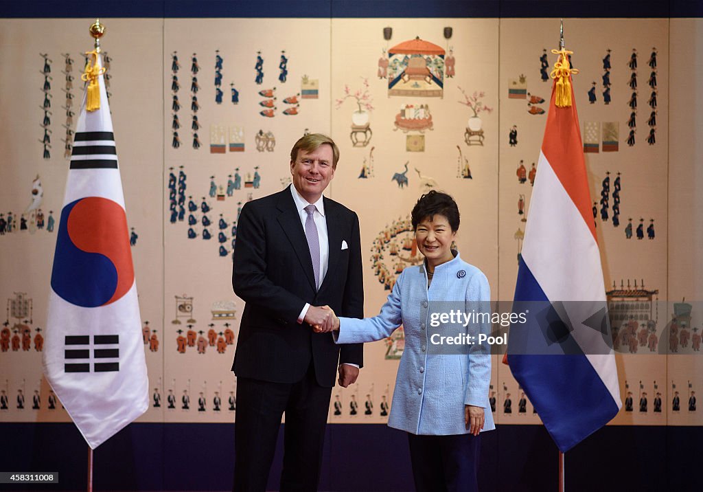 King Willem-Alexander Of Netherland Visits South Korea - Day 2