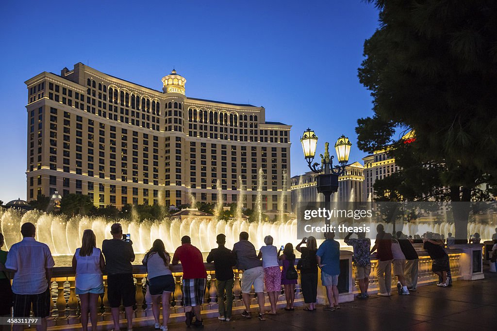 Fontane del Bellagio di Las Vegas
