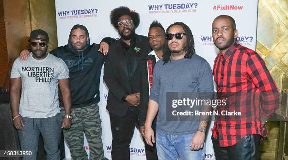 The Roots Members Names Members of The Roots arrive at Webster Hall during the The Roots ...