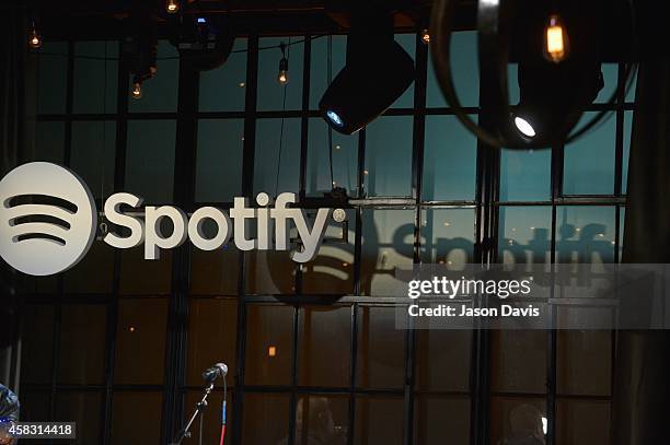 General atmosphere view at Spotify presents An Intimate Evening With Shane McAnally at the Rosewall on November 2, 2014 in Nashville, Tennessee.