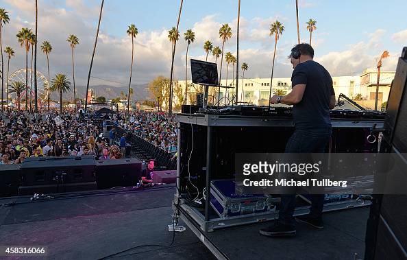 Electronic music artist Pete Tong performs during Day 2 of HARD Day ...