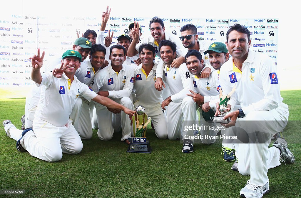 Pakistan v Australia - 2nd Test Day Five