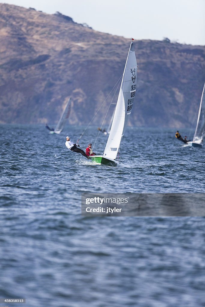 Model 505 Racing Dinghy HighRes Stock Photo Getty Images