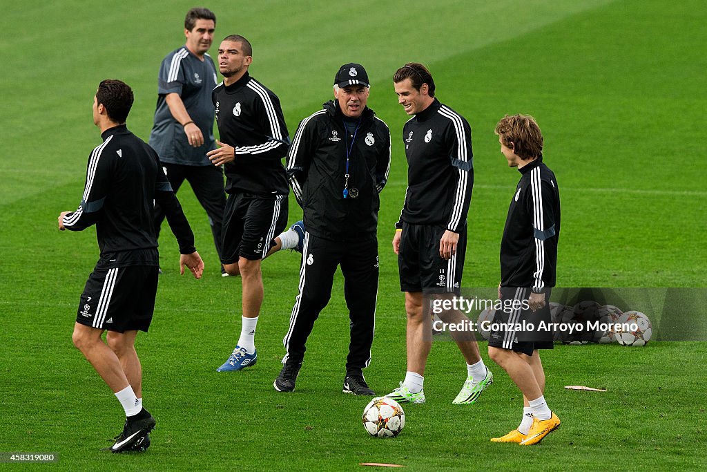 Real Madrid Training and Press Conference