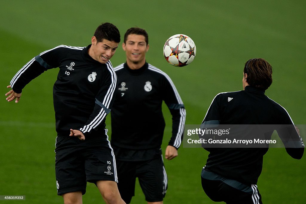 Real Madrid Training and Press Conference