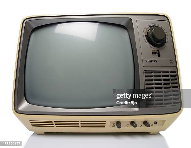old philips television - 1970 tv bildbanksfoton och bilder