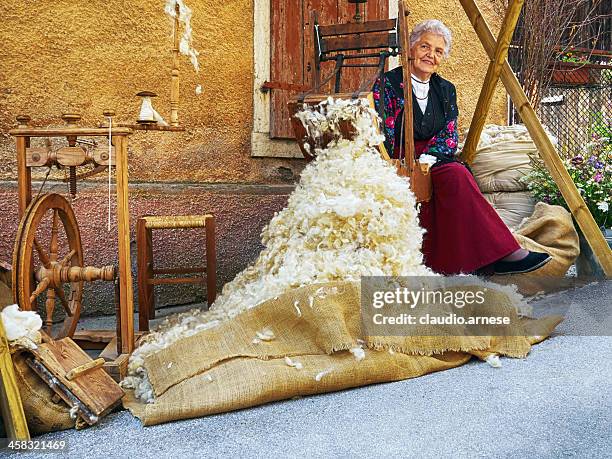 xvi edition of "journey into the past". cadore valley - veneto stock pictures, royalty-free photos & images