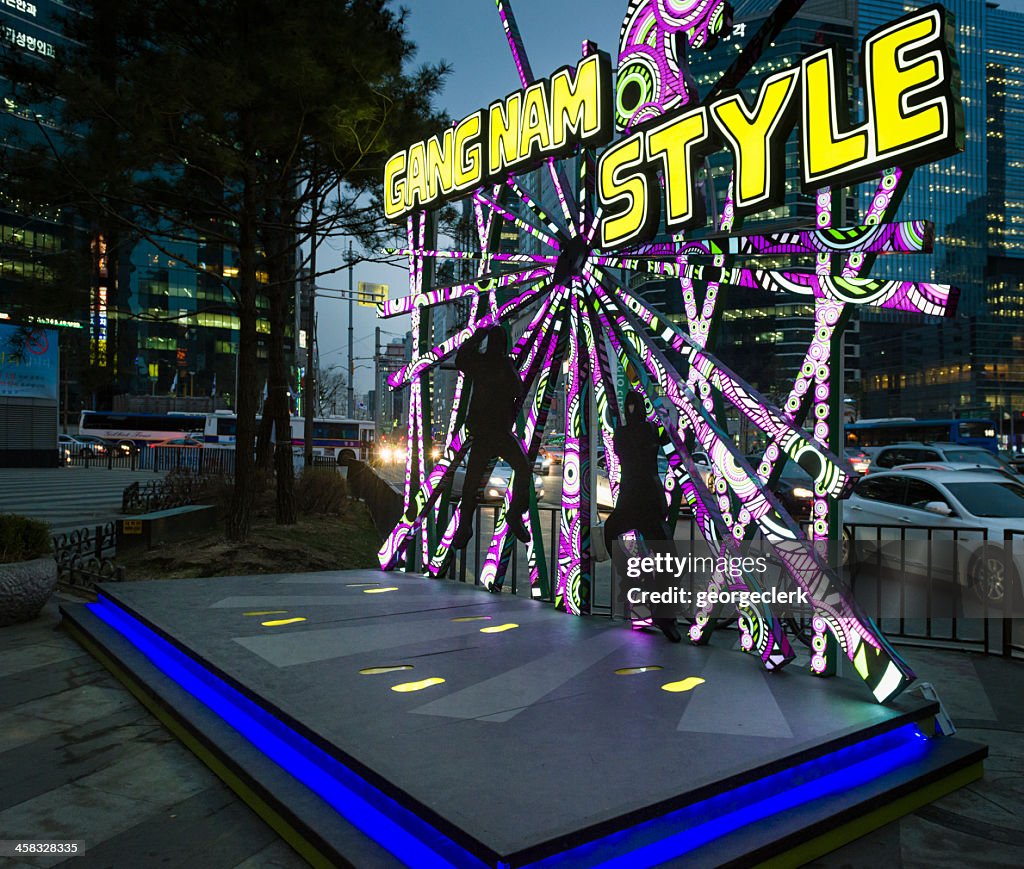 Gangnam Style 'Horse Dancing Stage' in Seoul