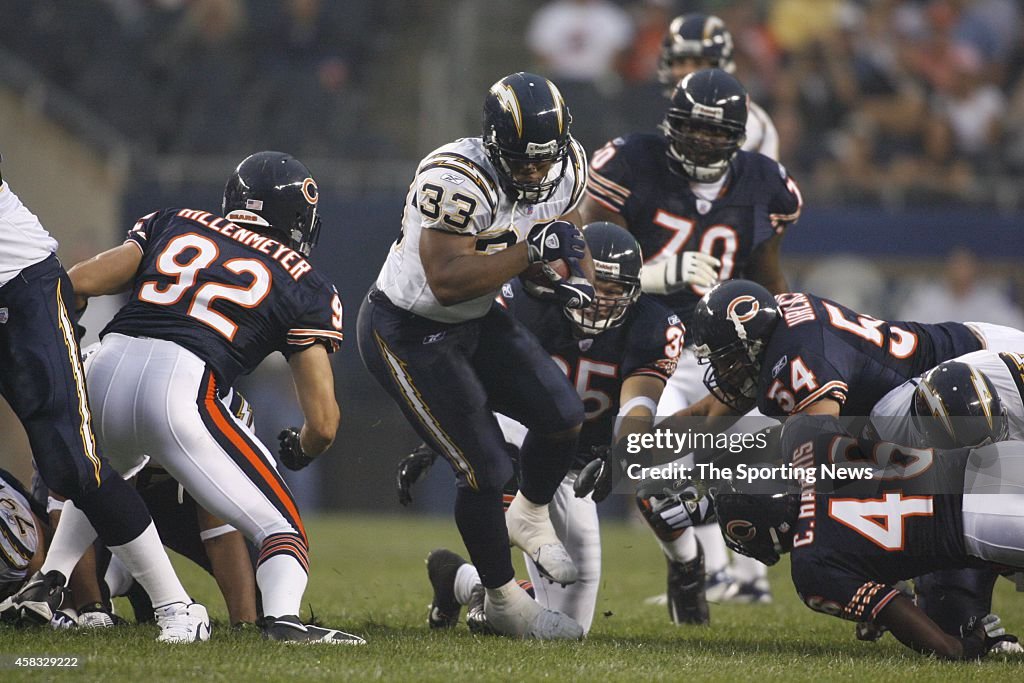 San Diego Chargers vs Chicago Bears