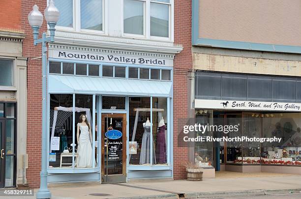 laramie, wyoming - bridal shop stock pictures, royalty-free photos & images