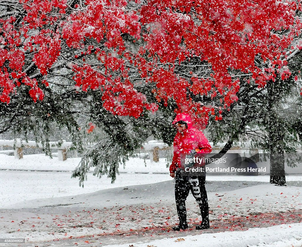 Early snow storm