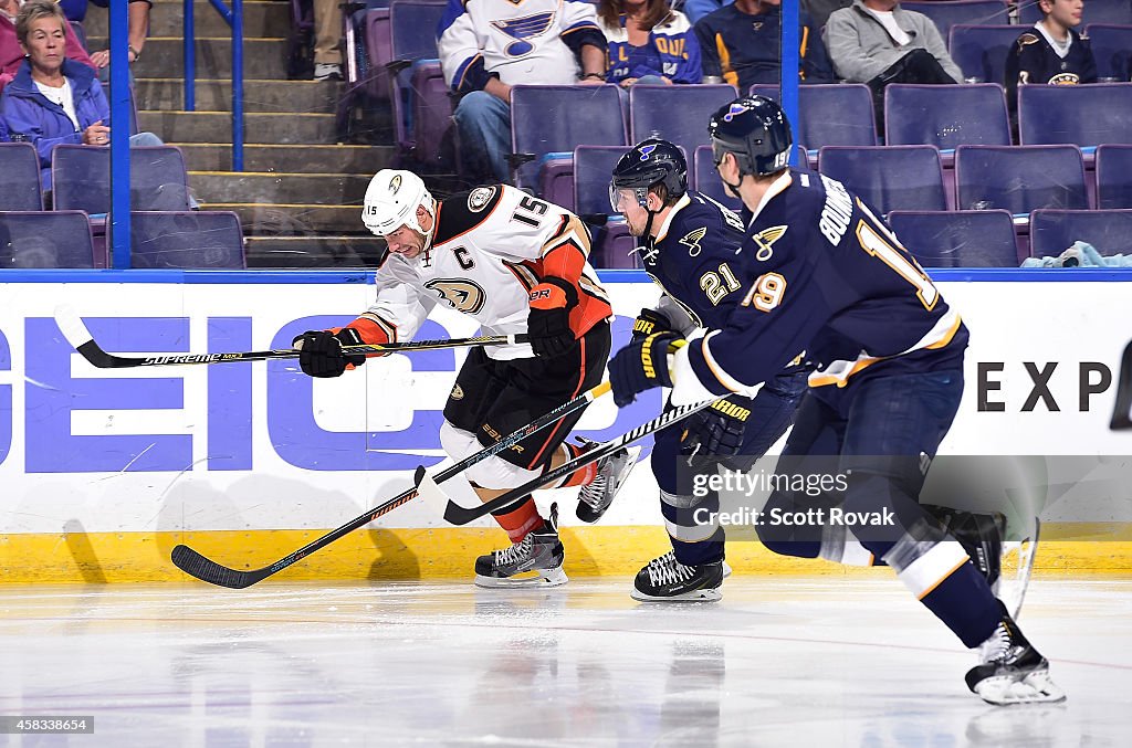 Anaheim Ducks v St. Louis Blues