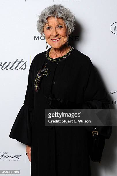 Joan Burstein attends the Walpole British Luxury Awards 2014 at the Victoria & Albert museum on November 3, 2014 in London, England.