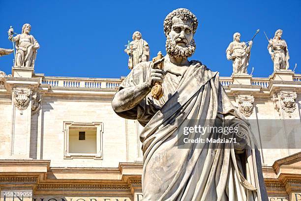 vatican - saint peter stock pictures, royalty-free photos & images