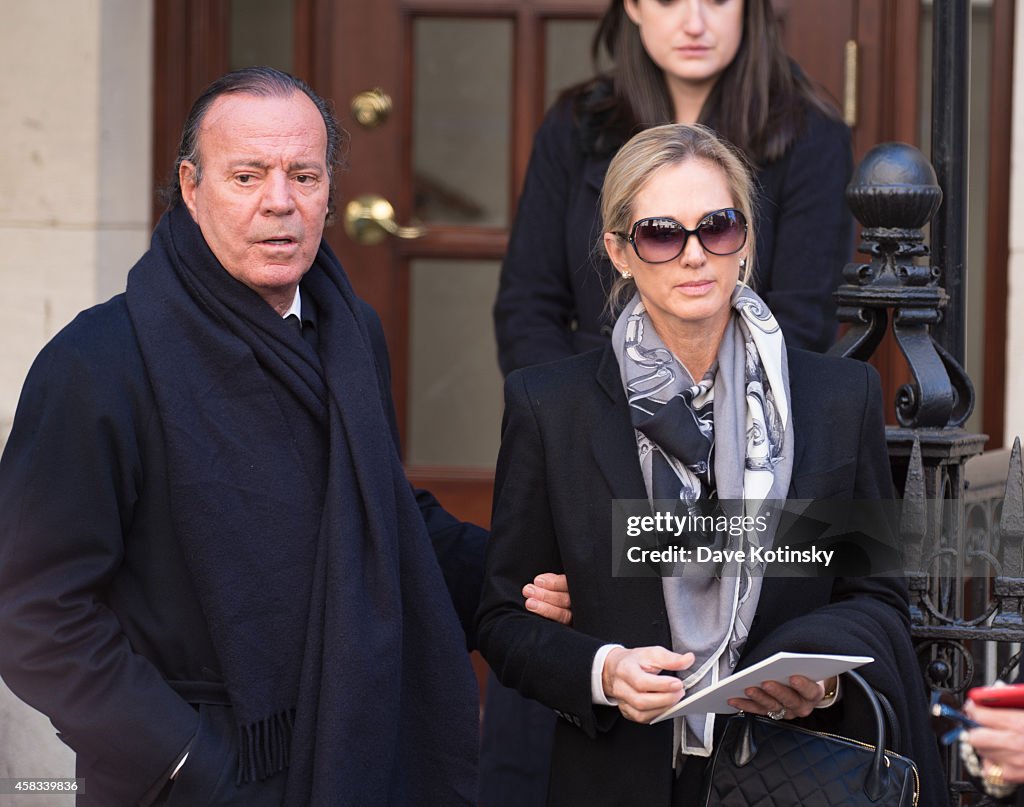 Oscar De La Renta's Funeral