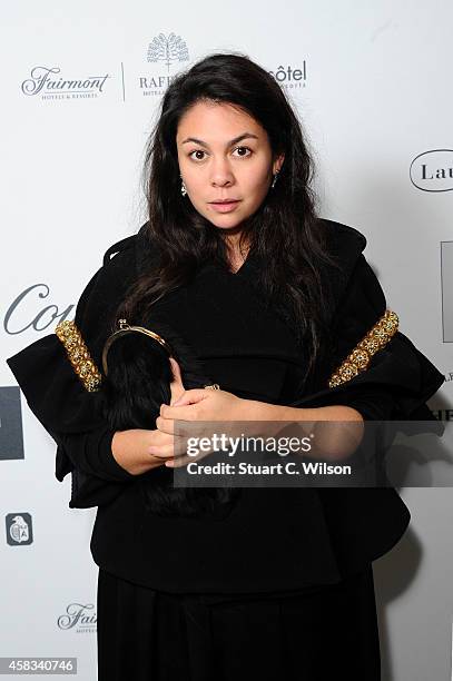 Designer Simone Rocha attends the Walpole British Luxury Awards 2014 at the Victoria & Albert museum on November 3, 2014 in London, England.