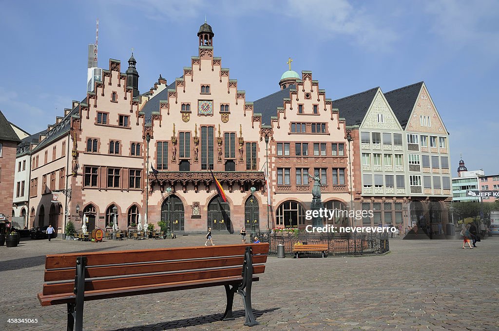 Roemer Square in Frankfurt, Germany