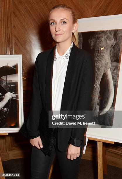 Tiffany Watson attends a fundraising event for The Eve Appeal at Claridge's Hotel on November 3, 2014 in London, England.