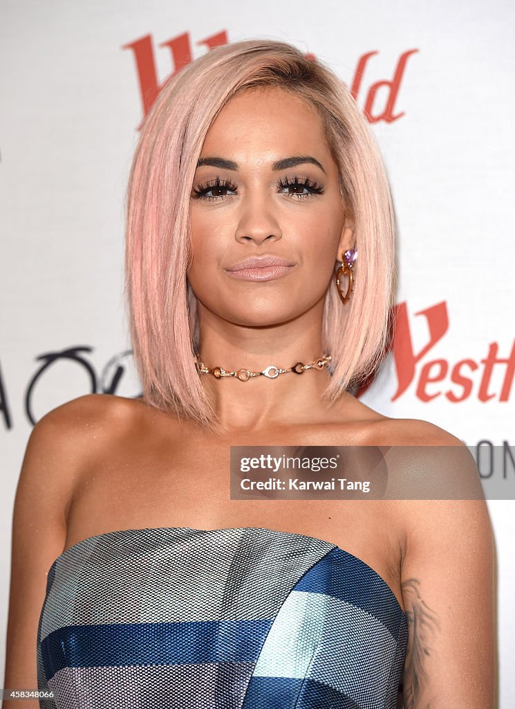 Rita Ora Switches On The Westfield London Christmas Lights