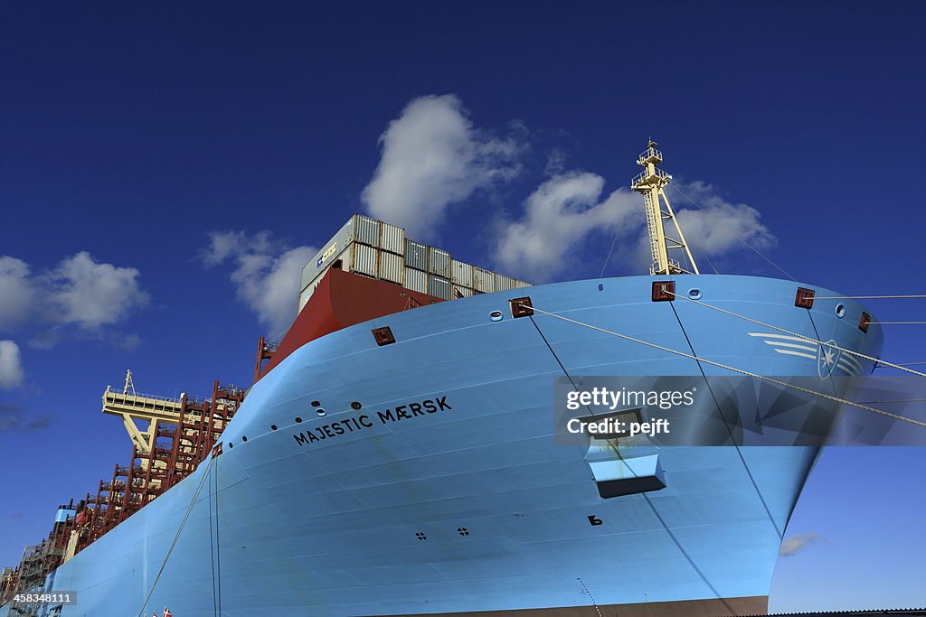 Maersk Line Triple-E Container ship Majestic Mærsk