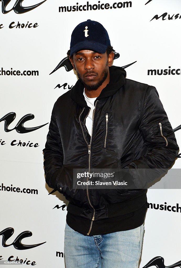 Kendrick Lamar Visits  Music Choice