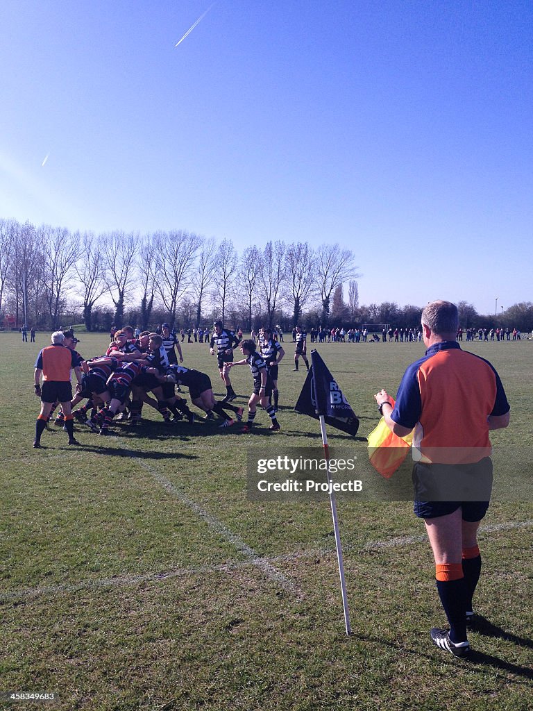 Amateur rugby Union game