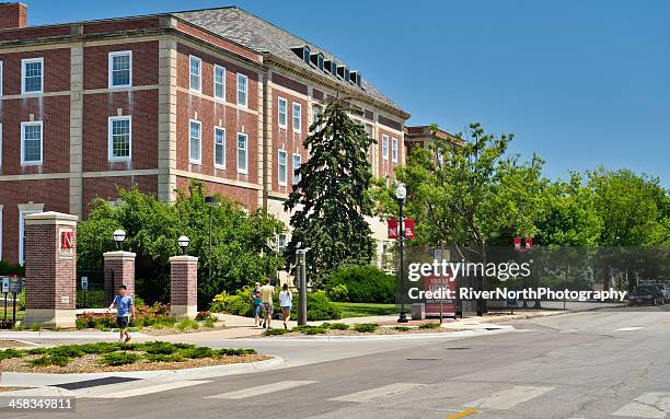 università del nebraska - università del nebraska lincoln foto e immagini stock